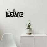 Wooden Love Sign For Wall