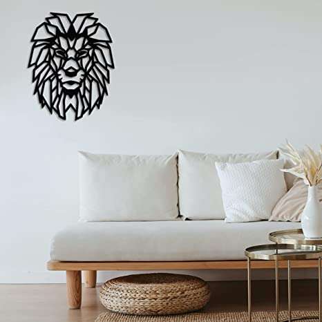 Lion Head Wall Hanging