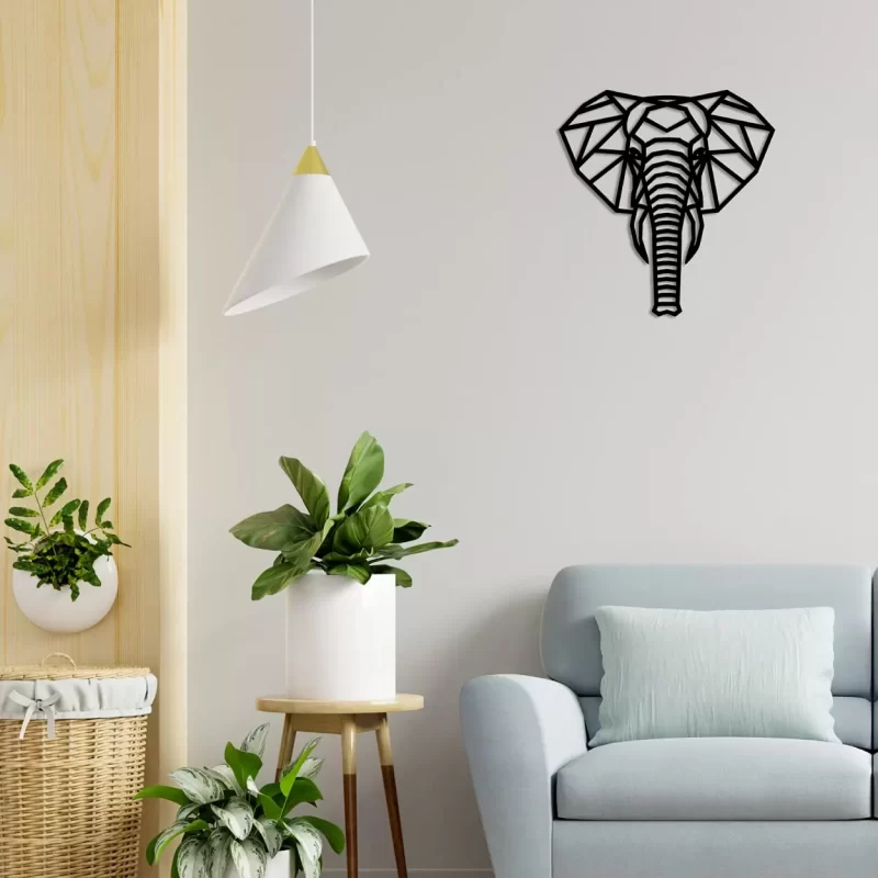 Elephant wall art