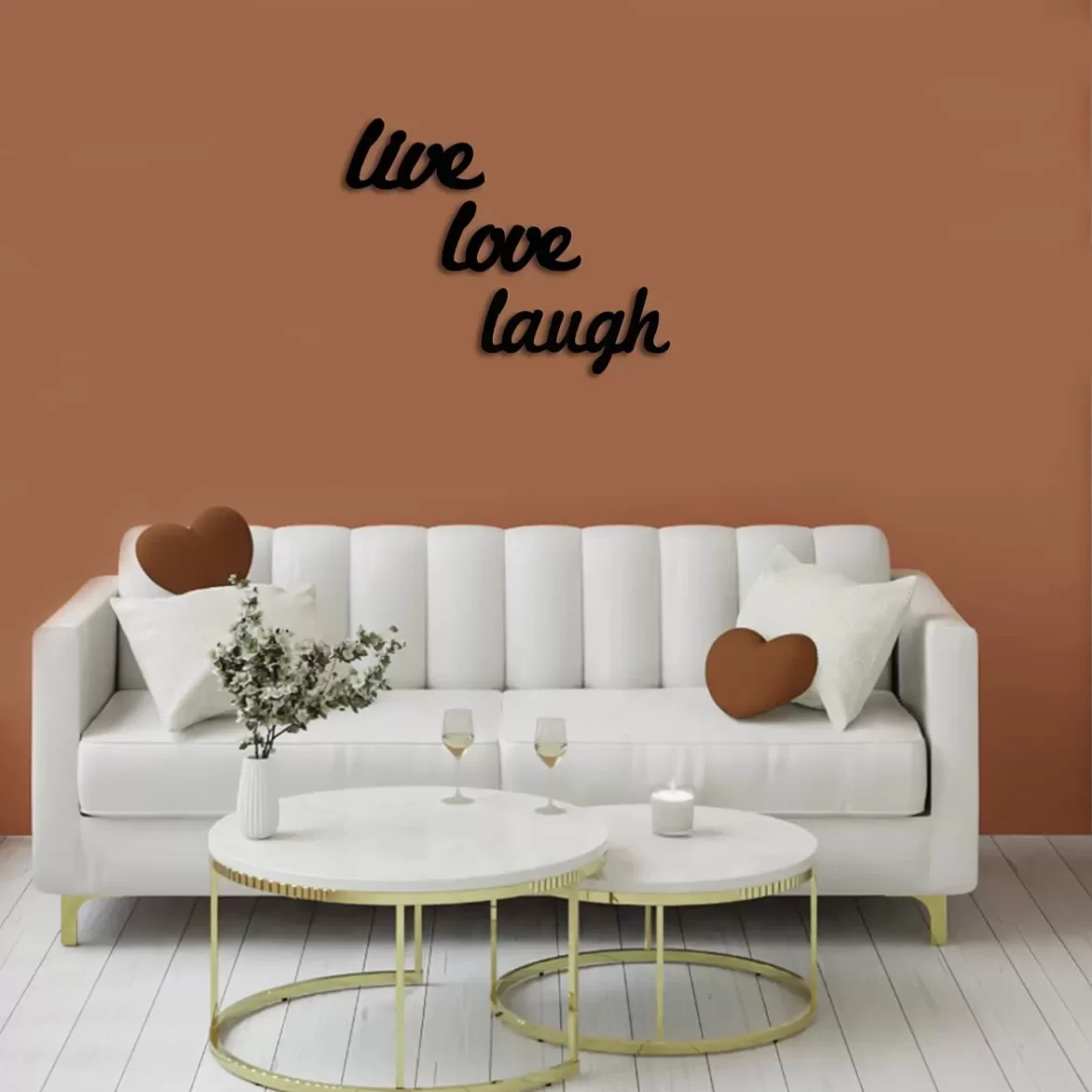 Live love laugh wall decor