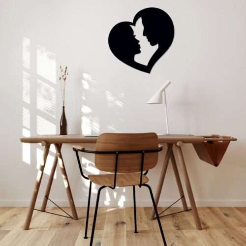 cute couple wall art