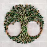 Couple Tree 3D Multilayer Wall Art