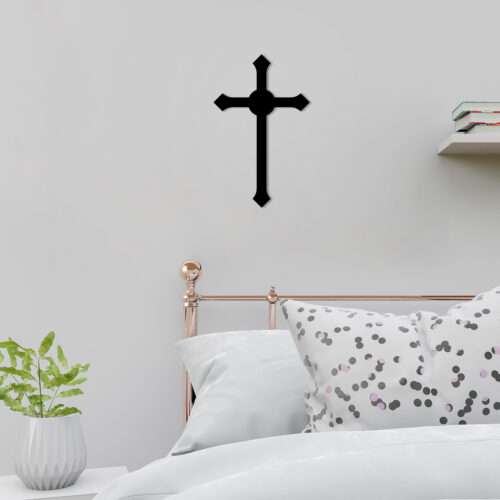 Christian cross wall art
