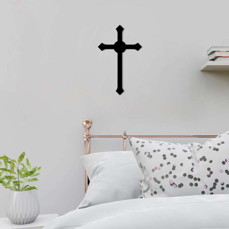 Christian cross wall art