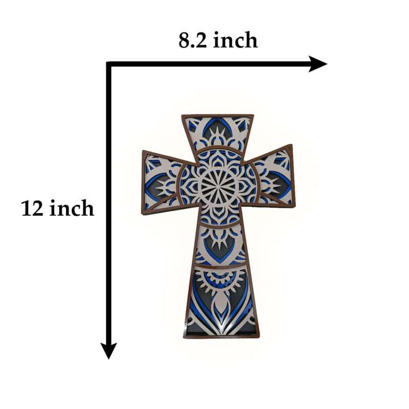 cross size image