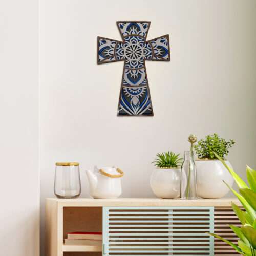 christ cross wall decor