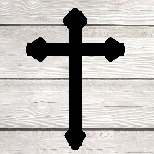 Elegant Christian Cross Wooden Wall Art