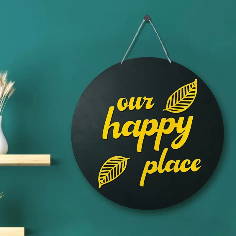 Our Happy Place Wall Art 2