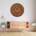 Multi-Layered Lotus Mandala Wall Art